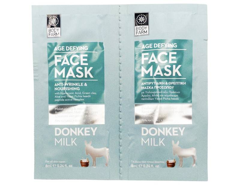 Bodyfarm Donkey Milk Face Mask X 2 Sachets