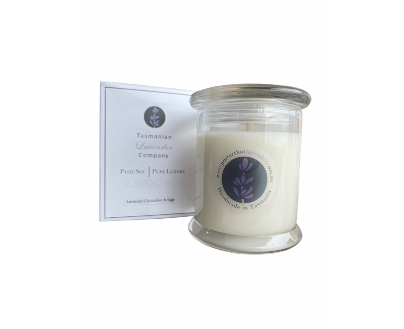 Port Arthur Luxurious Soy Candle - Lavender, Cucumber & Sage